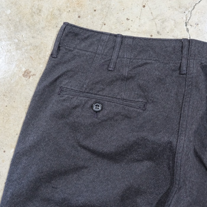 WORKERS ���������Officer Trousers Slim Type2�ۢ�WKS Covert�䥪�ե������ȥ饦������ ����� ���С��� COTTON100�� ������ 2026SS