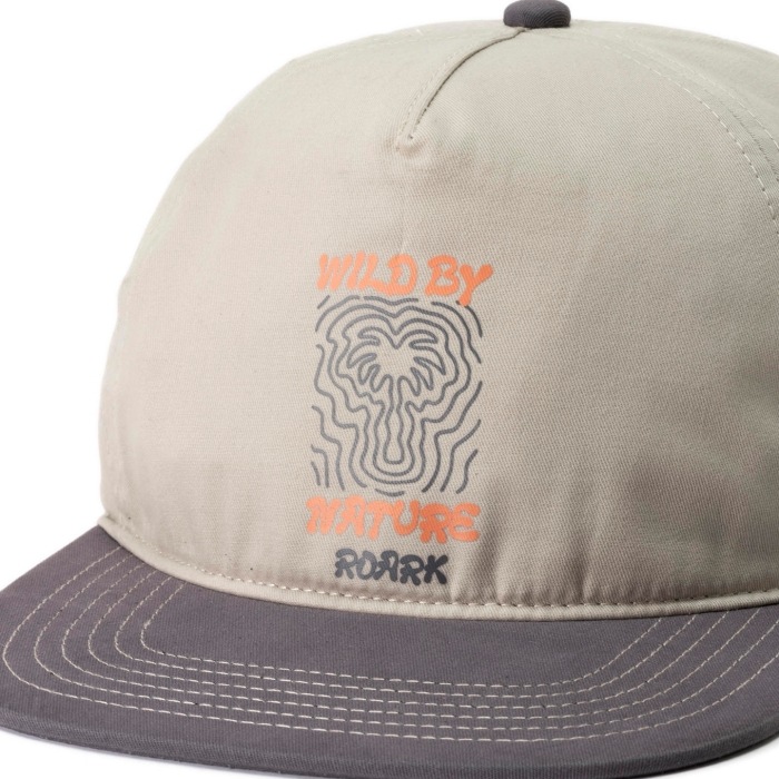 ROARK REVIVAL �������� ��Х��Х��RHJ1202�ۡ�"WILD BY NATURE" 5PANEL CAP�ۢ�MID HEIGHT�� 5�ѥͥ륭��å� �ץ���