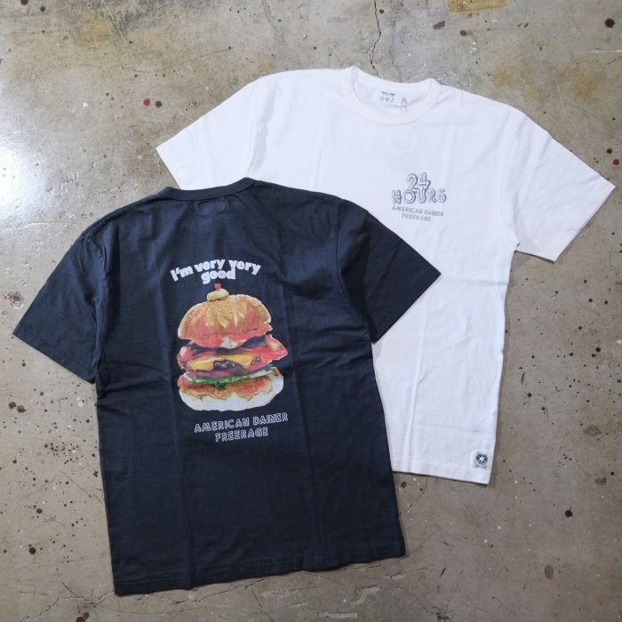 Freerage フリーレイジ【226BC826-D】【リサイクルコットン半袖Tシャツ