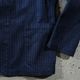 WORKERS ���������Lounge Jacket�ۢ�Indigo Herringbone��饦�󥸥��㥱�å� �ơ��顼�ɥ��㥱�å�  �إ��ܡ��� ���åȥ�100%