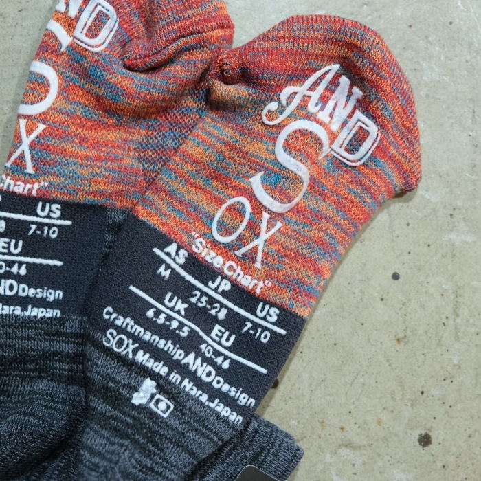 AND SOX ����ɥ��å�����SUPPORT PILE ANKLE���������ץ�ߥ��ॽ�å��� ���ݡ��ȥѥ��� ���󥯥� ���ɸ��� �ϥ�������ƥ����å���