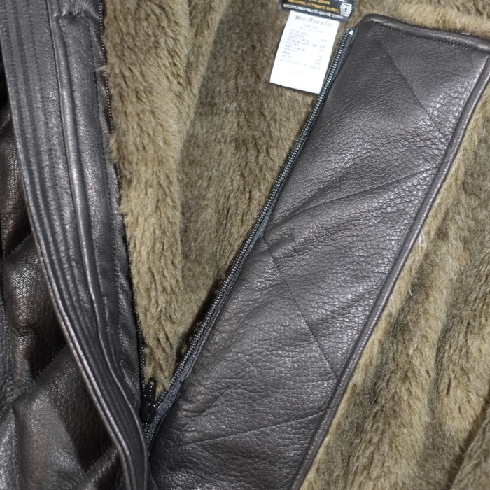 WESTRIDE �������ȥ饤�ɡ�ALL NEW RACING DOWN JKT2 WG DEERSKIN�ۥ졼���󥰥����󥸥㥱�å� �ǥ��������� �ǹ��쥶�������� MADE IN JAPAN ������