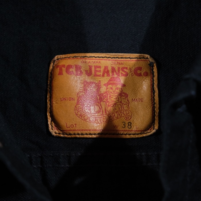 TCB jeans �ƥ��������ӡ������󥺡�Late S40's Jacket BKBK����������ǥ� �ǥ˥ॸ�㥱�å� G����� 40ǯ����