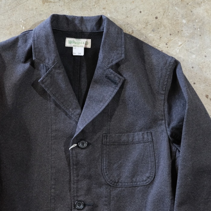 WORKERS ���������Lounge Jacket�ۢ�WKS Covert��饦�󥸥��㥱�å� �ơ��顼�ɥ��㥱�å�  ���С��� ���åȥ�100%