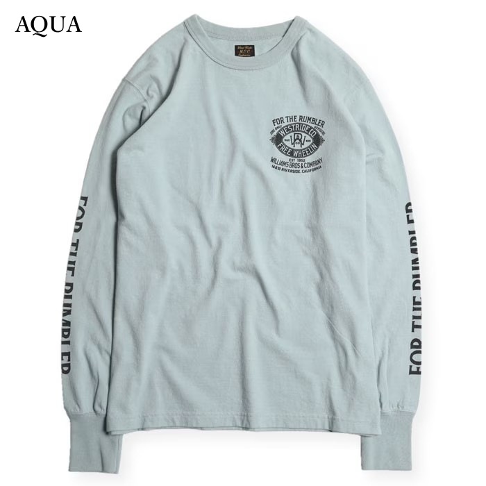 WESTRIDE �������ȥ饤�ɡ�PT.L.TEE.26-01�ۥץ���ĹµT����� ���󥰥��꡼�� ����TEE ���åȥ�100% WR���ꥸ�ʥ�ܥǥ� ������