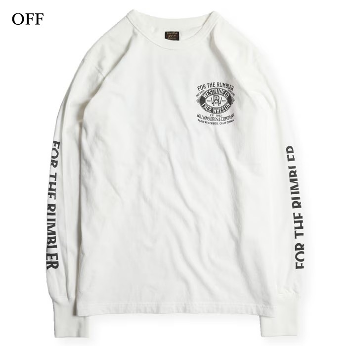 WESTRIDE �������ȥ饤�ɡ�PT.L.TEE.26-01�ۥץ���ĹµT����� ���󥰥��꡼�� ����TEE ���åȥ�100% WR���ꥸ�ʥ�ܥǥ� ������