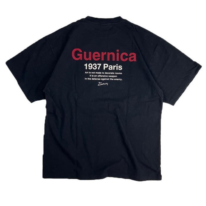 NOT OEM �Υåȥ������������Guernica Tee�ۥ���˥�T����� ������T����� �����å���ù� 6.2oz COTTON100��