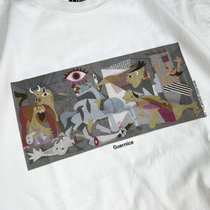NOT OEM �Υåȥ������������Guernica Tee�ۥ���˥�T����� ������T����� �����å���ù� 6.2oz COTTON100��