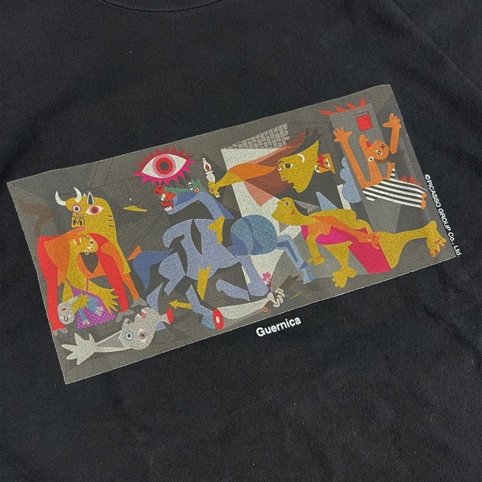 NOT OEM �Υåȥ������������Guernica Tee�ۥ���˥�T����� ������T����� �����å���ù� 6.2oz COTTON100��