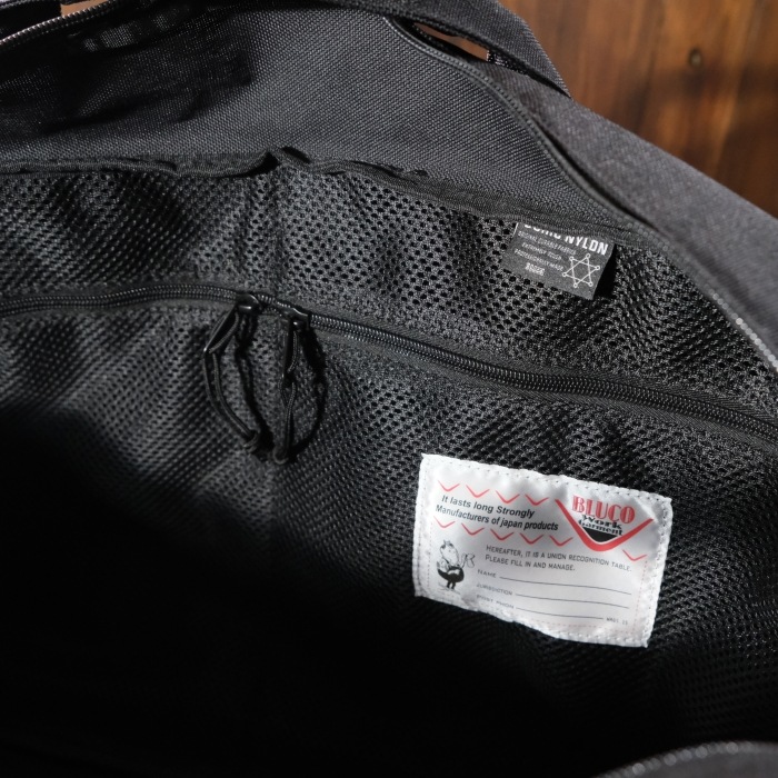 BLUCO �֥륳��157-71-017�ۡ�BURIC NYLON BOSTON BAG�ۥ֥�å��ʥ�����ܥ��ȥ�Хå� 560��310��24(mm)  41L 
