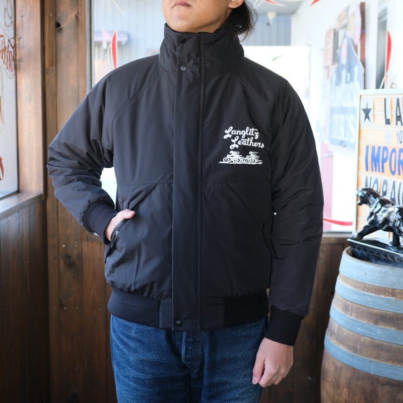 Langlitz Leathers ��󥰥�åĥ쥶������Light-Shell Thinsulate Jacket��LLJ-006 �����른�㥱�å� �饤�ǥ��󥰥������� ���󥵥졼�� Ʃ���ɿ��Ǻ� ������