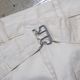 TCB jeans �ƥ��������ӡ������󥺡�Catface Trousers Ecru�ۥ���åȥե������ȥ饦������ �ߥ꥿�꡼ �ۥ磻�ȥǥ˥� ������ ���åȥ�100%
