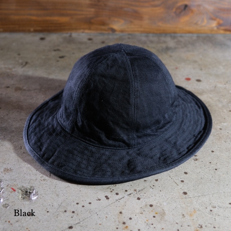BLACK SIGN ֥åIndigo / Black Denim Utility Hatۥǥ ֥å ǥ˥桼ƥƥϥå ֡ˡϥå 15oz åȥ100%