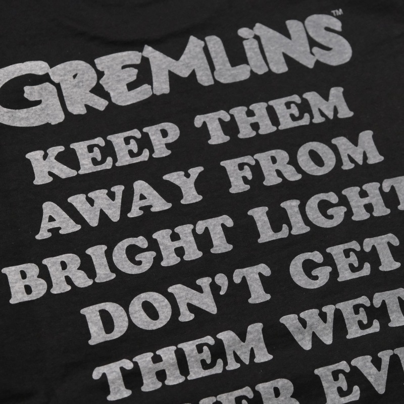 GREMLINS TEE �������T����ġ�25SS-GRM-01�� �ץ���T����� ��󥦥��å��� ���åȥ�100%