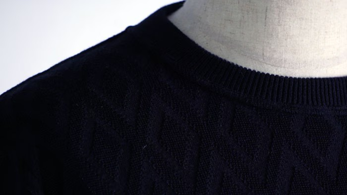 WESTRIDE  ȥ饤ɡNGT MESH JACQUARD SWEATERNGT å奸㥬ɥ ˥å åȥ˥å 