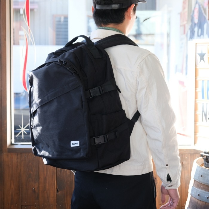 BLUCO �֥륳��157-71-018�ۡ�BURIC NYLON DAY BAG�ۥ֥�å��ʥ�����ǥ��Хå� �Хå��ѥå� 360��490��220(mm)  39L