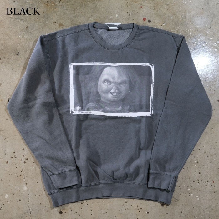 CHUCKY SWEAT ����å����������åȡ�25CH-BW-03�ۡ�TILL THE END -Lightweight Crew Sweat�ۥ饤�ȥ������ȥ��롼�������å� �ǲ�