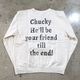 CHUCKY SWEAT ����å����������åȡ�25CH-BW-03�ۡ�TILL THE END -Lightweight Crew Sweat�ۥ饤�ȥ������ȥ��롼�������å� �ǲ�