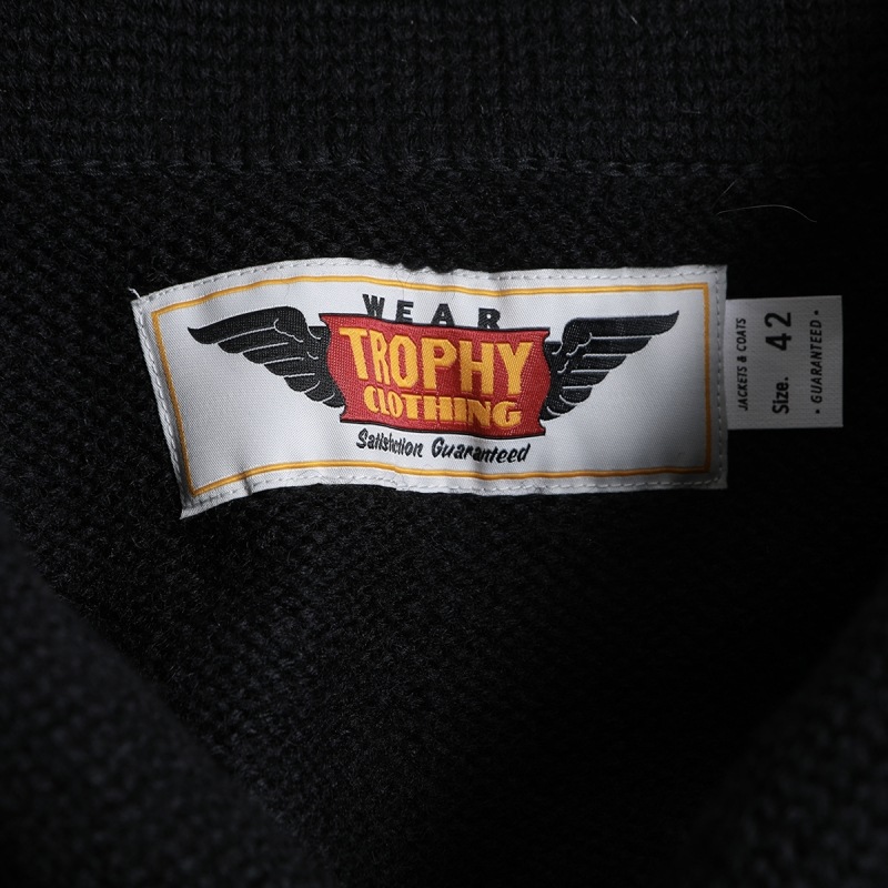 TROPHY CLOTHING ȥե󥰡TR24AW-207ۡShawl Collar Knit Jacketۥ硼륫顼˥åȥ㥱å  MADE IN JAPAN