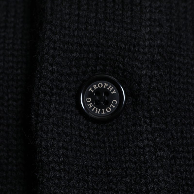 TROPHY CLOTHING ȥե󥰡TR24AW-207ۡShawl Collar Knit Jacketۥ硼륫顼˥åȥ㥱å  MADE IN JAPAN