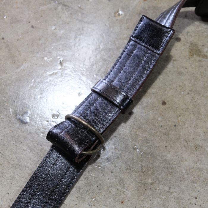 Y'2 LEATHER �磻�ġ��쥶�� ��BG-20�ۡ�ANILINE STEER HELMET BAG�ۢ�BLACK(TEA-CORE)�䥹�ƥ��ϥ��ɥإ��åȥХå� ���˥�󥹥ƥ� ���� ������