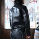 Y'2 LEATHER �磻�ġ��쥶����PR-64�ۡ�VINTAGE HORSE  LIGHT SINGLE BREASTED JKT��BLACK(TEA-CORE)��ۥӥ�ơ����ۡ����饤�� ���󥰥�饤���������㥱�å�