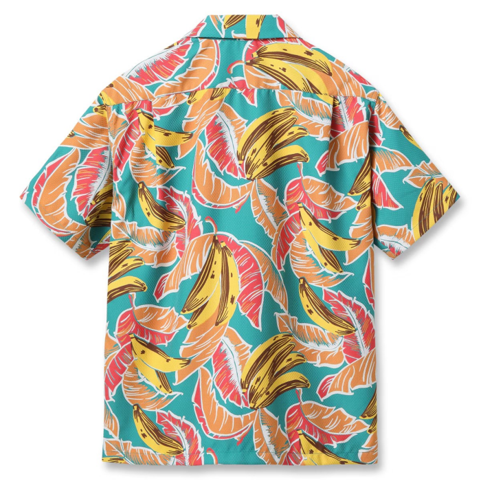 DUKE KAHANAMOKU ǥ塼ϥʥ⥯DK39399ۡCOOLMAX HAWAIIAN SHIRT DUKE'S BANANA LEAF  Хʥʥ꡼ ޥå ϥ磻󥷥 
