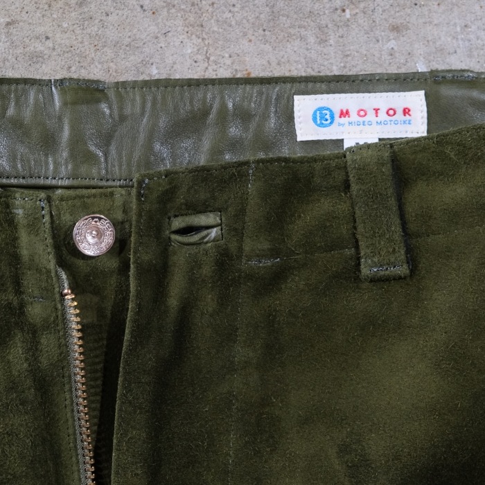 MOTOR NEW VINTAGE �⡼���� ��WSBTM10�� ��WASHABLE HORSE ROUGHOUT CARGO PANTS�ۥ����å���֥�ۡ�����ե����ȥ������ѥ�� �쥶���ѥ�� �ϳ� 