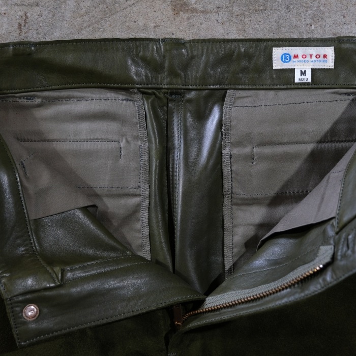 MOTOR NEW VINTAGE �⡼���� ��WSBTM10�� ��WASHABLE HORSE ROUGHOUT CARGO PANTS�ۥ����å���֥�ۡ�����ե����ȥ������ѥ�� �쥶���ѥ�� �ϳ� 