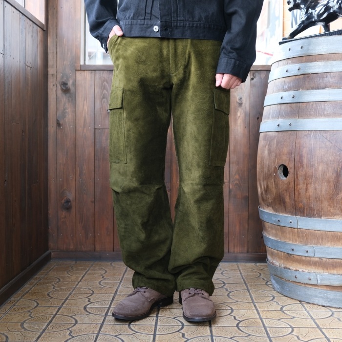 MOTOR NEW VINTAGE �⡼���� ��WSBTM10�� ��WASHABLE HORSE ROUGHOUT CARGO PANTS�ۥ����å���֥�ۡ�����ե����ȥ������ѥ�� �쥶���ѥ�� �ϳ� 