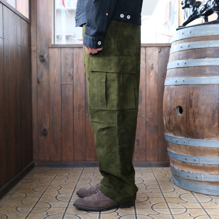 MOTOR NEW VINTAGE �⡼���� ��WSBTM10�� ��WASHABLE HORSE ROUGHOUT CARGO PANTS�ۥ����å���֥�ۡ�����ե����ȥ������ѥ�� �쥶���ѥ�� �ϳ� 