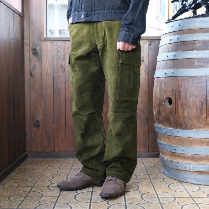 MOTOR NEW VINTAGE �⡼���� ��WSBTM10�� ��WASHABLE HORSE ROUGHOUT CARGO PANTS�ۥ����å���֥�ۡ�����ե����ȥ������ѥ�� �쥶���ѥ�� �ϳ� 