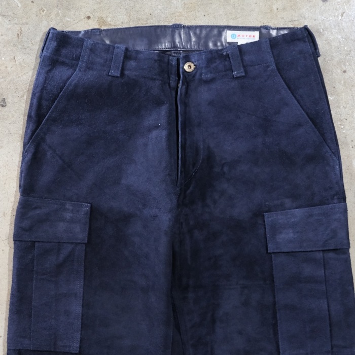 MOTOR NEW VINTAGE �⡼���� ��WSBTM10�� ��WASHABLE HORSE ROUGHOUT CARGO PANTS�ۥ����å���֥�ۡ�����ե����ȥ������ѥ�� �쥶���ѥ�� �ϳ� 