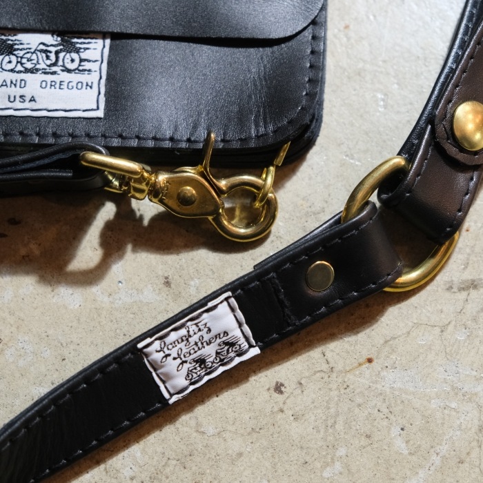 Langlitz Leathers ��󥰥�åĥ쥶���� ��Mushman Wallet�ۥ쥶����������° �ޥå���ޥ󥦥���å� ���� �����ϥ��� MADE IN USA