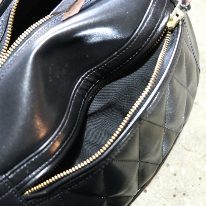 Y'2 LEATHER �磻�ġ��쥶�� ��BG-09�ۡ�HORSE HIDE WAIST BAG�ۢ�BLACK��ۡ����ϥ��ɥ������ȥХå� �ϳ� ������