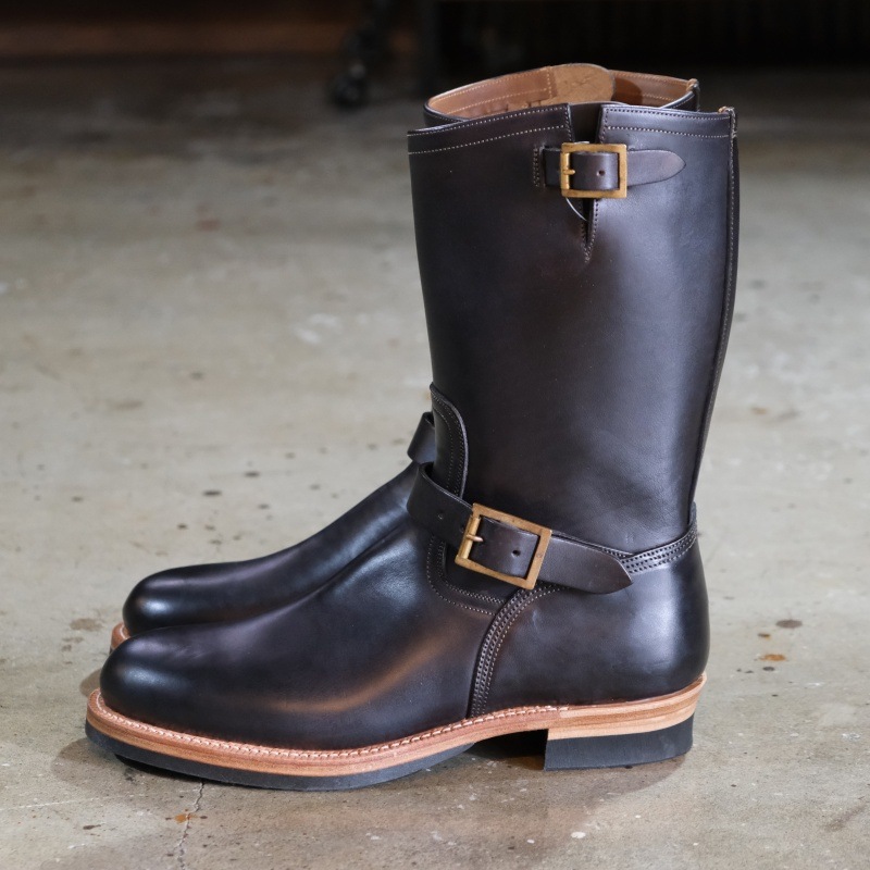 MOTOR NEW VINTAGE (⡼)#1004 ITALIAN HORSEBUTT DRESS ENGINEER BOOTS LAHAINAǥۥ󥸥˥֡ ۡϥ MOTO LEATHER 