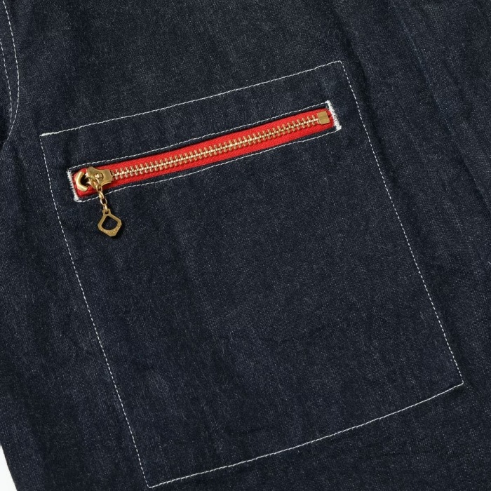 HEADLIGHT  إåɥ饤ȡHD15711ۡHEADLIGHT 11oz. BLUE DENIM WORK COATۥ֥롼ǥ˥ С  COTTON100%
