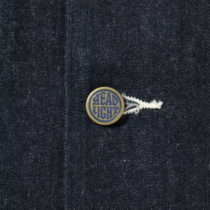HEADLIGHT  إåɥ饤ȡHD15711ۡHEADLIGHT 11oz. BLUE DENIM WORK COATۥ֥롼ǥ˥ С  COTTON100%