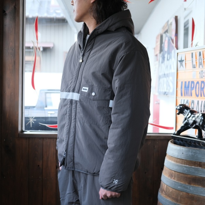 BLUCO �֥륳��157-31-047�ۡ�HOODED REFLECTOR JACKET�ۥա��ǥ���ե쥯�������㥱�å� �ܥ����㥱�å�