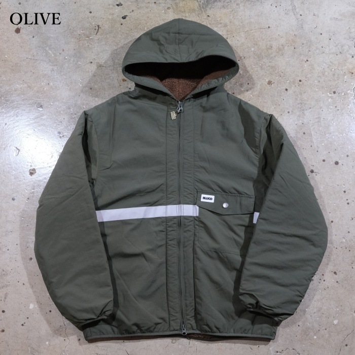 BLUCO �֥륳��157-31-047�ۡ�HOODED REFLECTOR JACKET�ۥա��ǥ���ե쥯�������㥱�å� �ܥ����㥱�å�
