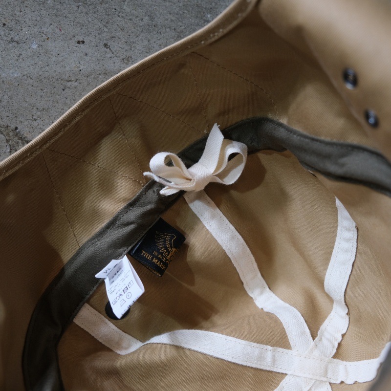 BLACK SIGN �֥�å��������BSSC-26903�ۡ�Military Chino Aviator Cap�ۥߥ꥿�꡼���Υ��ӥ�����������å� �ե饤�ȥ���å� �ߥ꥿�꡼ ������