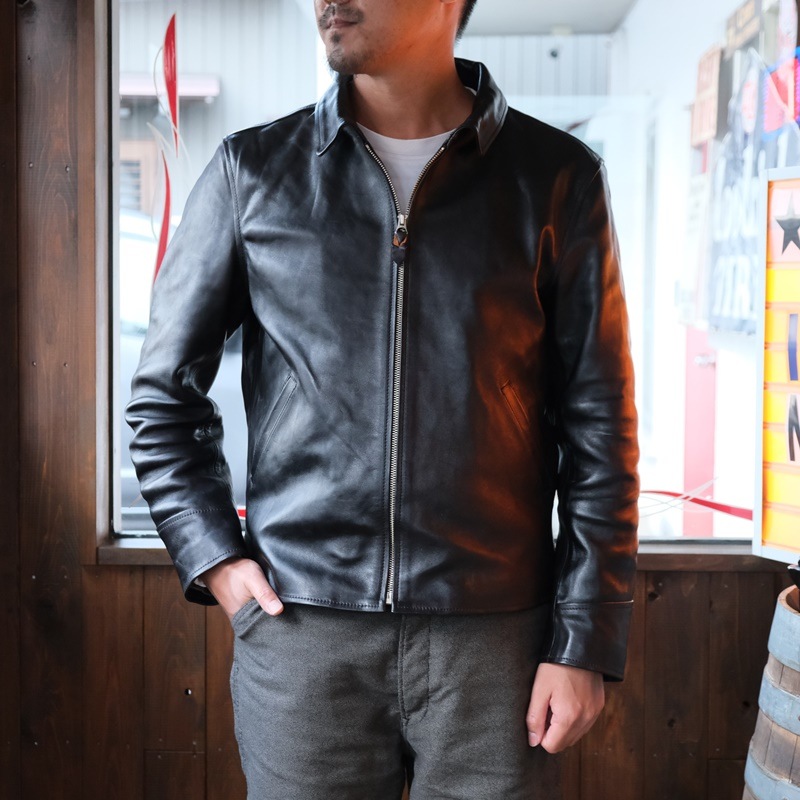 MOTOR NEW VINTAGE (⡼)ITALIAN HORSE FRONT SINGLE SPORTS JACKET<BR>ۡϥ 󥰥 ݡĥ㥱å ϳ MOTO LEATHER