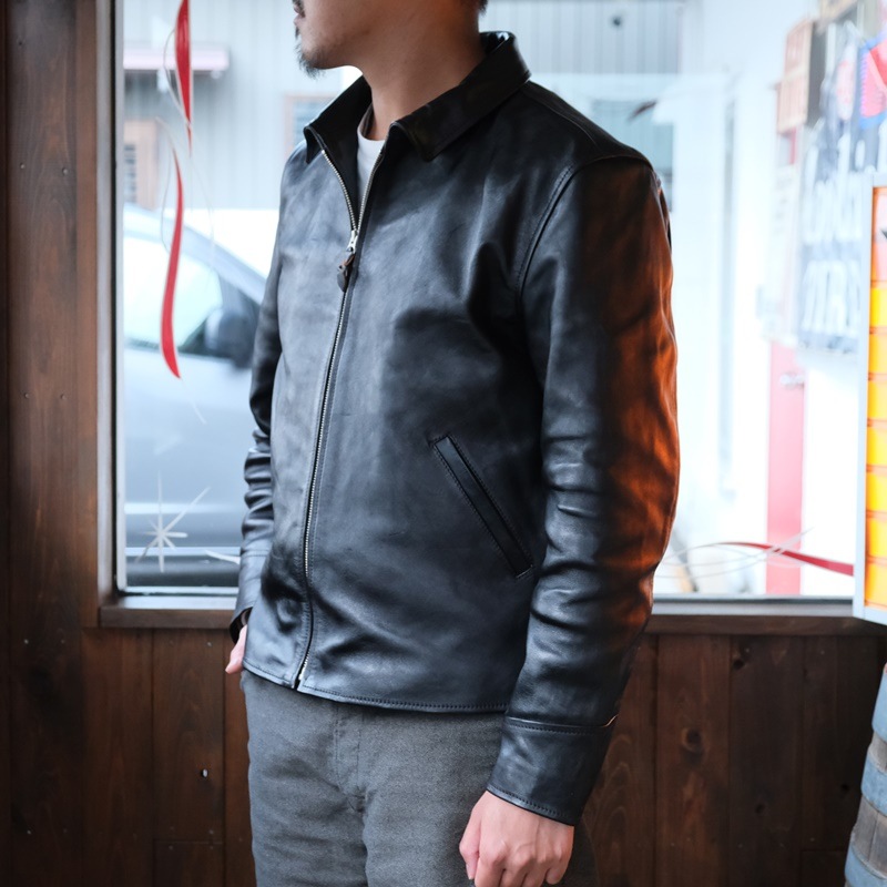 MOTOR NEW VINTAGE (⡼)ITALIAN HORSE FRONT SINGLE SPORTS JACKET<BR>ۡϥ 󥰥 ݡĥ㥱å ϳ MOTO LEATHER