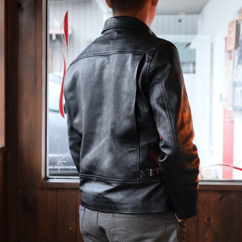 MOTOR NEW VINTAGE (⡼)ITALIAN HORSE FRONT SINGLE SPORTS JACKET<BR>ۡϥ 󥰥 ݡĥ㥱å ϳ MOTO LEATHER