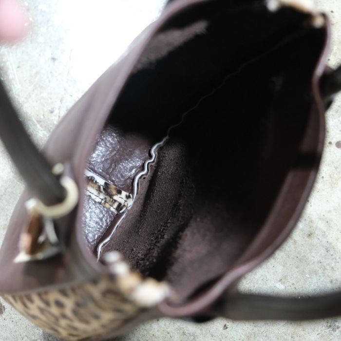 FUNNY ORIGINAL �ե��ˡ����ꥸ�ʥ��ROUND TOTE�ۢ�ӥ�ơ����쥶�����إ������բ�饦��ɥȡ��ȥХå� �ߥ˥ȡ��� �����ϥ��� ���� ������
