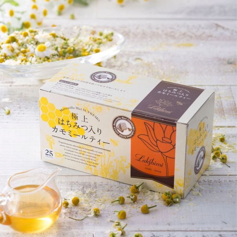 極上はちみつ入りカモミールティー 25袋 Lakshimi Manzanilla Miel SUPREMO