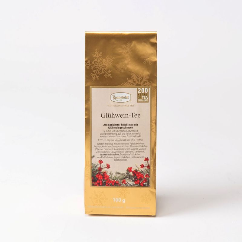 【季節限定商品】ロンネフェルト グリューワインティー リーフ 100g　Ronnefeldt Glühwein-Tee