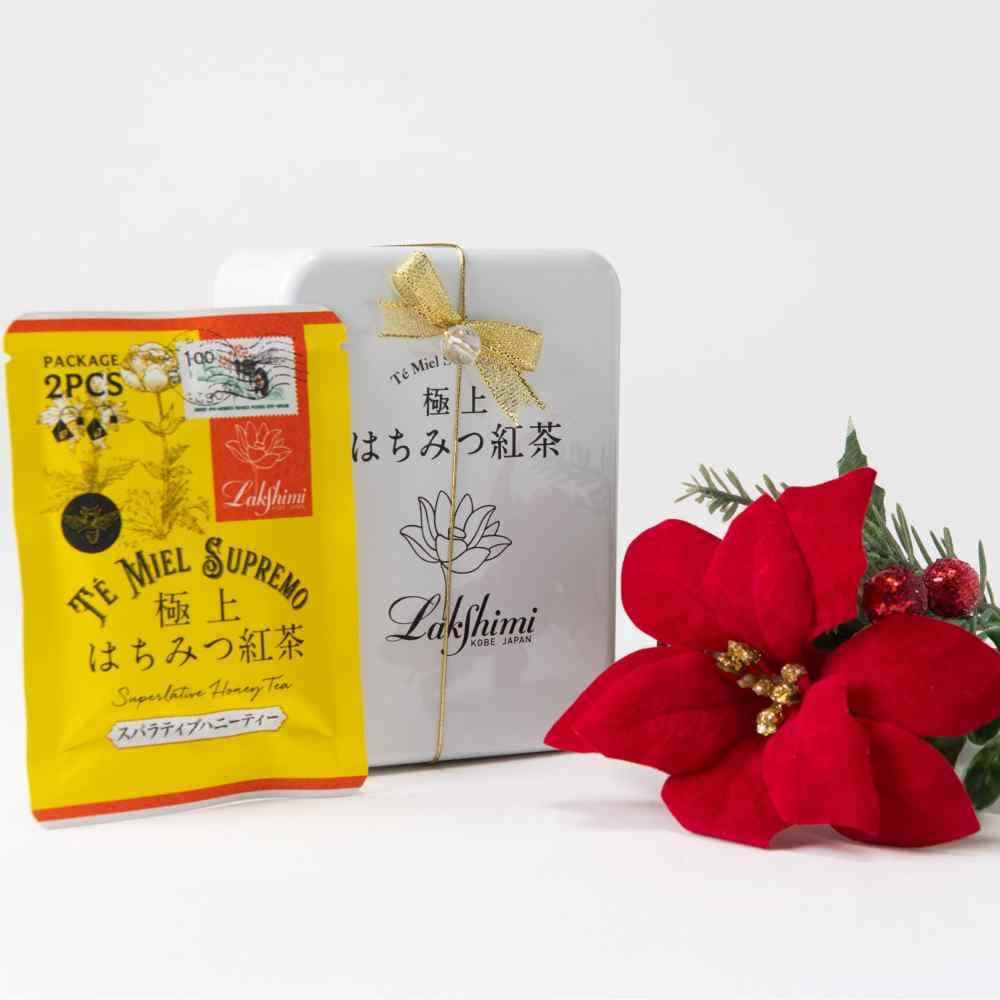 Lakshimi 極上はちみつ紅茶 10袋（白缶）