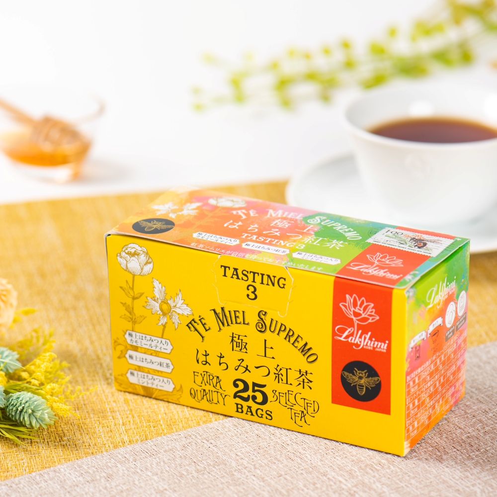 極上はちみつ紅茶 3箱 楽天市場】【200円OFFクーポン】 ラクシュミー 極上はちみつ紅茶 3箱