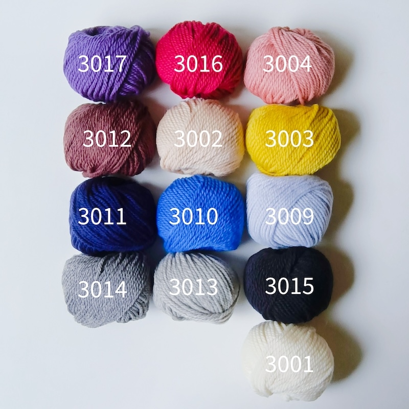 シェリー　純毛極太　30g玉毛糸 ＜織り 編み ニット 毛糸＞